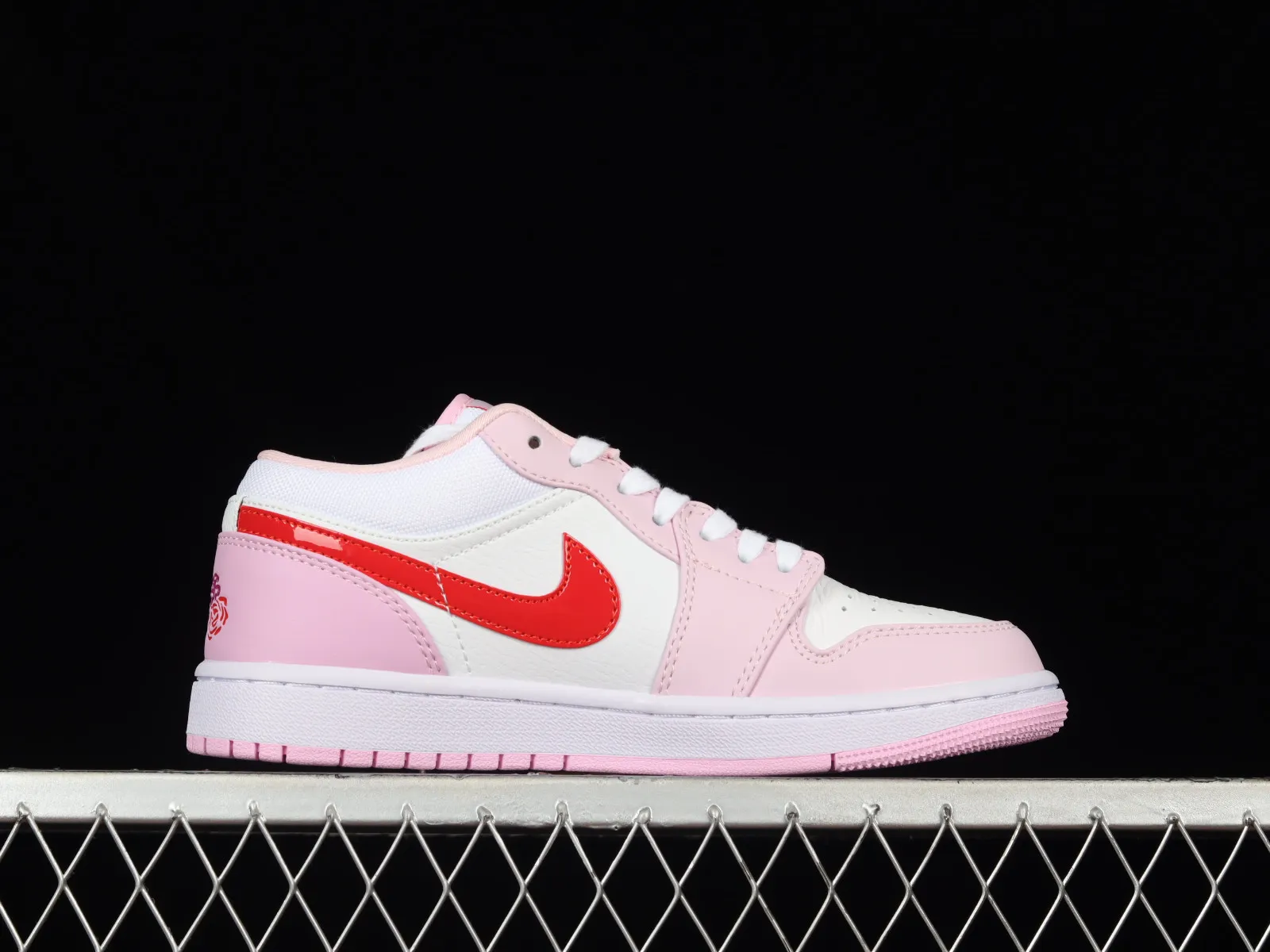 Air Jordan 1 Low Valentine's Day White Pink Purple DR0758-170