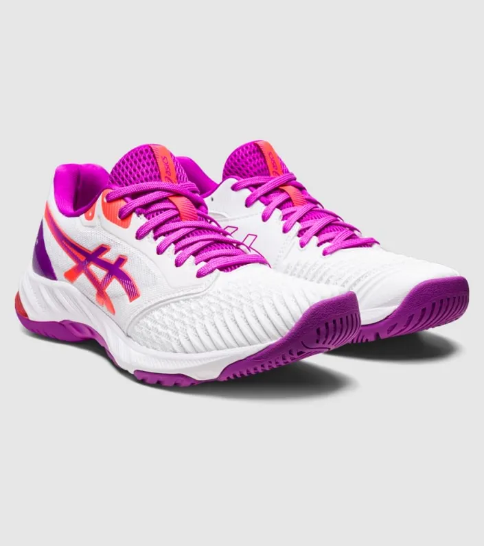 asics netburner ballistic ff 3 womens netball shoes