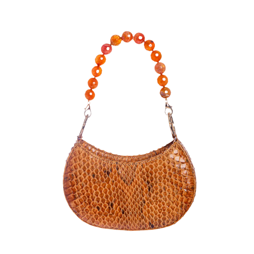 Basita - Orange - Hand Bag