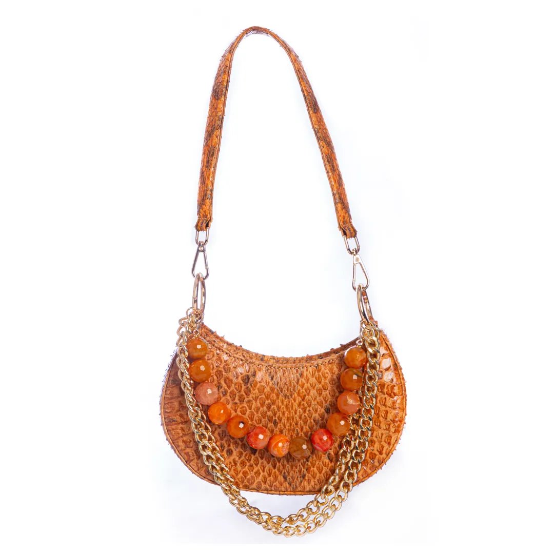 Basita - Orange - Hand Bag