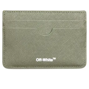 Binder Diag Saff Card Case - Military/White