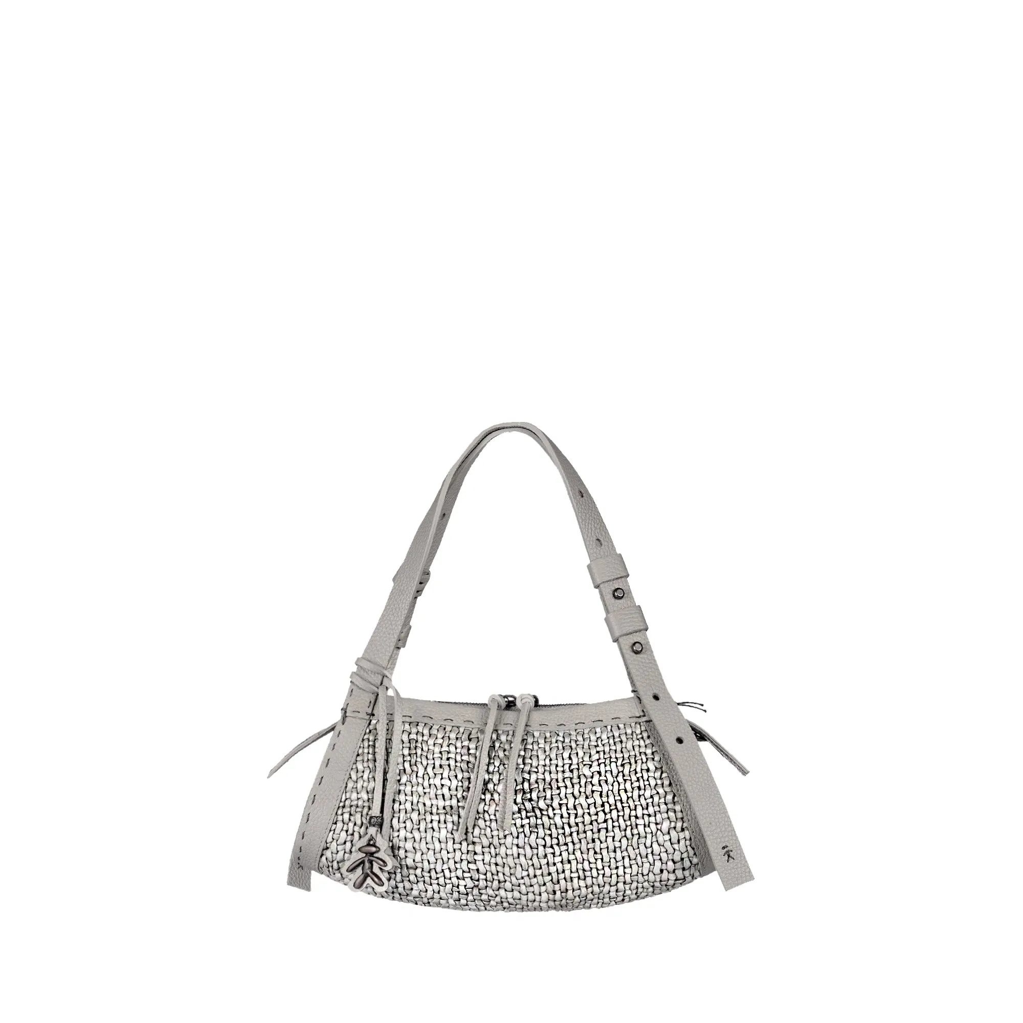 Boa Bauletto XS Intreccio Madreperla Light Grey