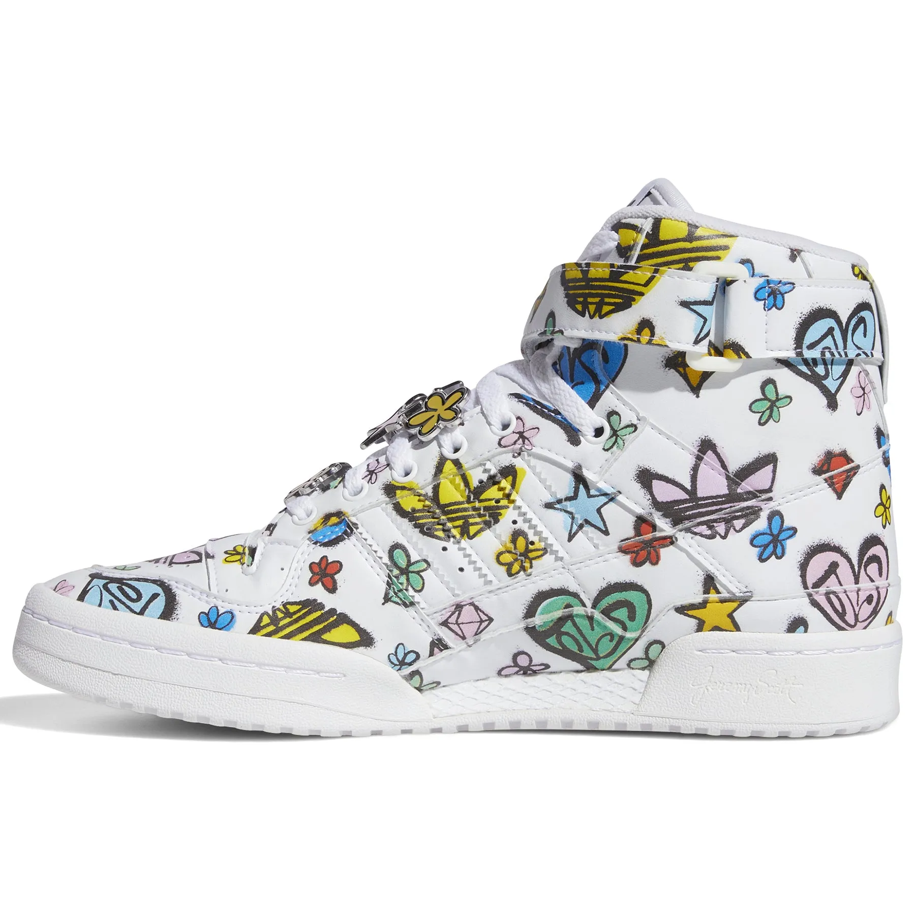 Botin Adidas Hombre Urbanas Jeremy Scott Forum 84 Hi Mono | HQ1128