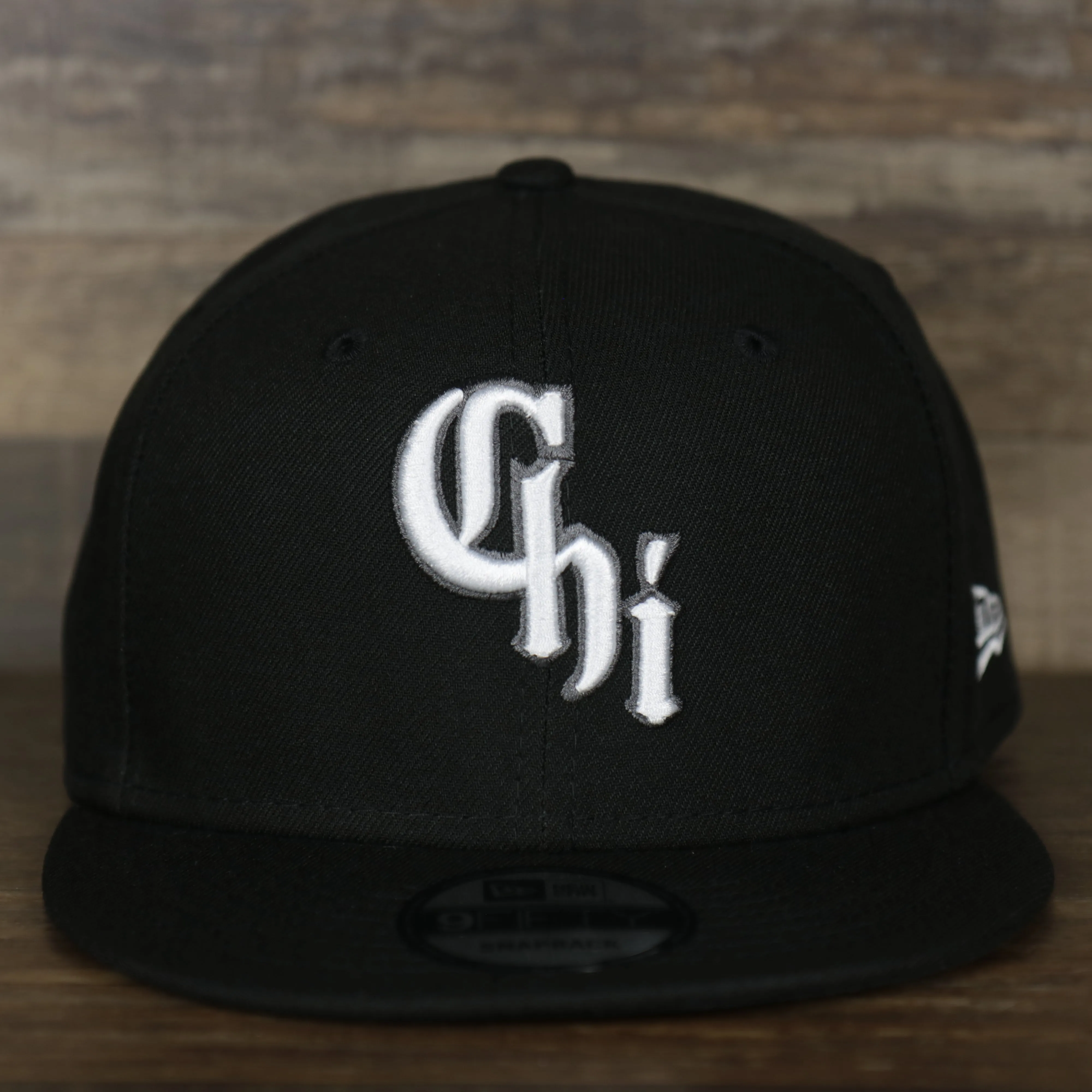 Chicago White Sox MLB City Connect 2021 On-Field 59Fifty Black Bottom Fitted | Black