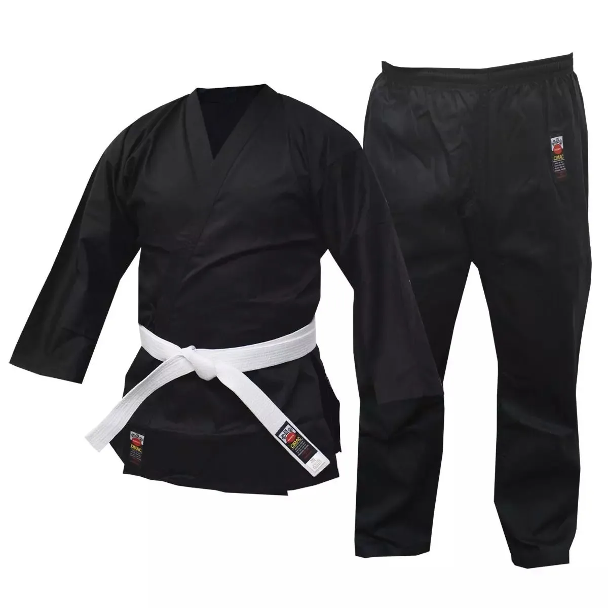 Cimac Black Karate Gi Tournament Heavyweight Japanese Cut