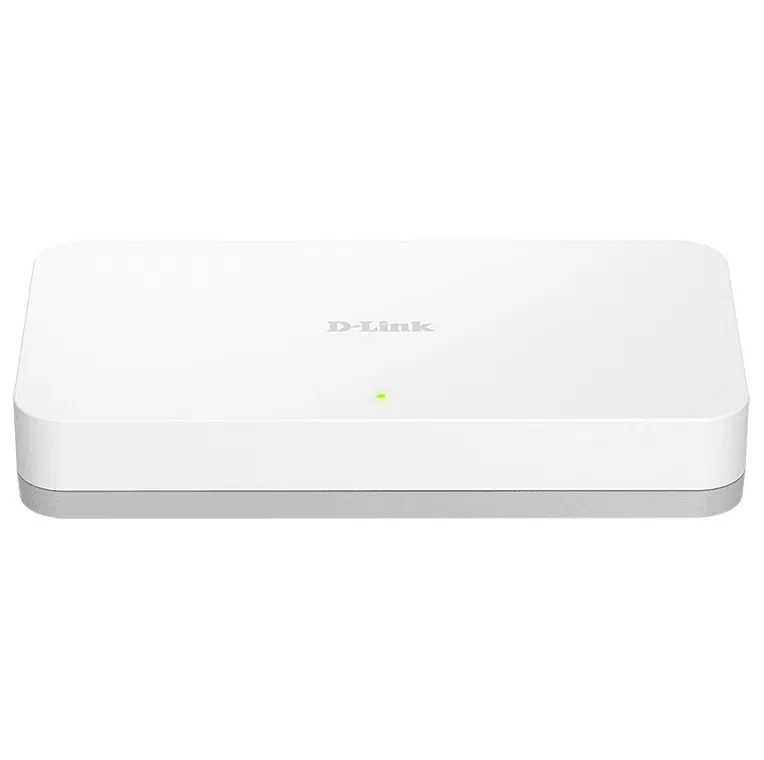 D-Link 8-Port Gigabit Desktop Switch DGS-1008A White