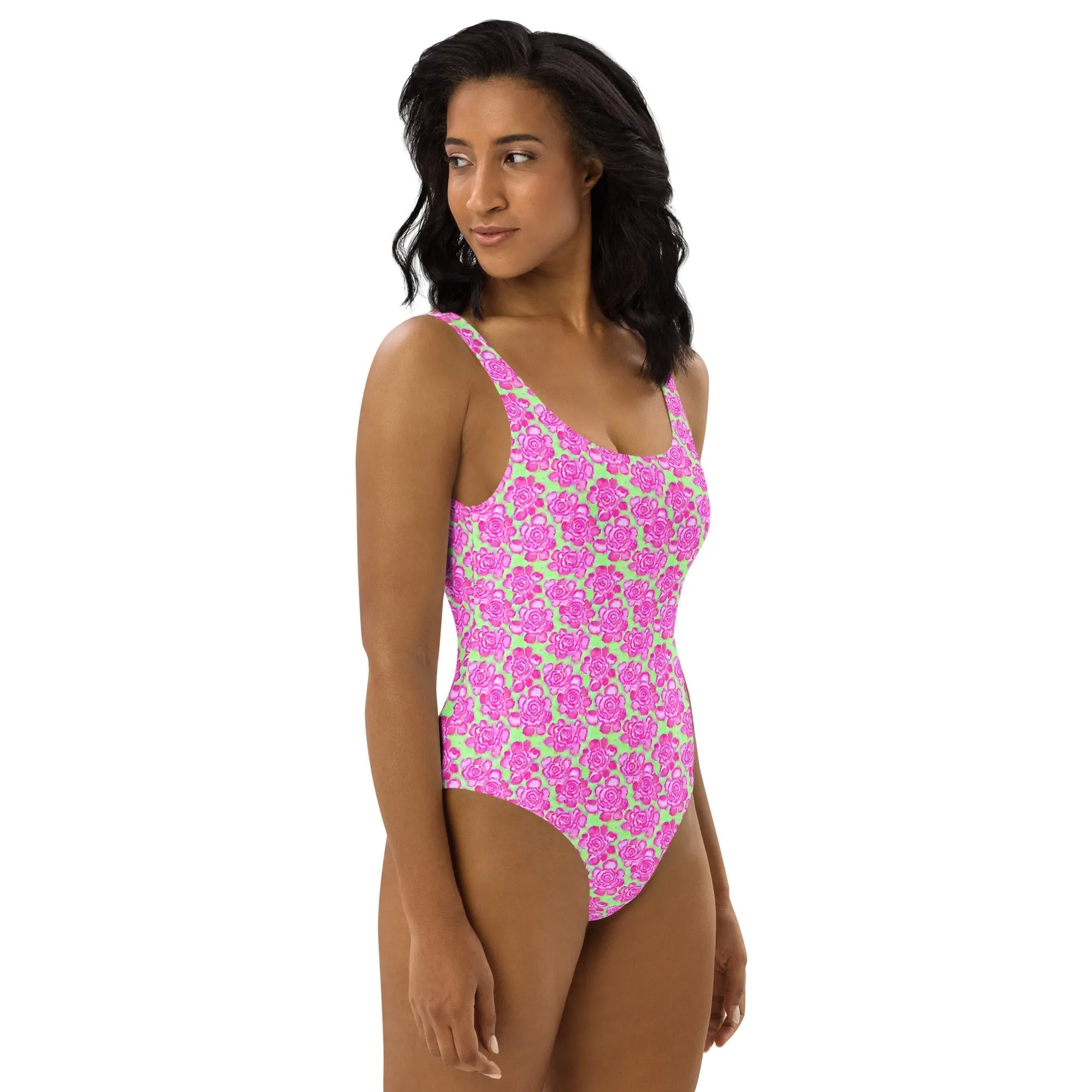 FLORIDA ECO ONE PIECE SWIMSUIT -PINKLIMA BLOOMS