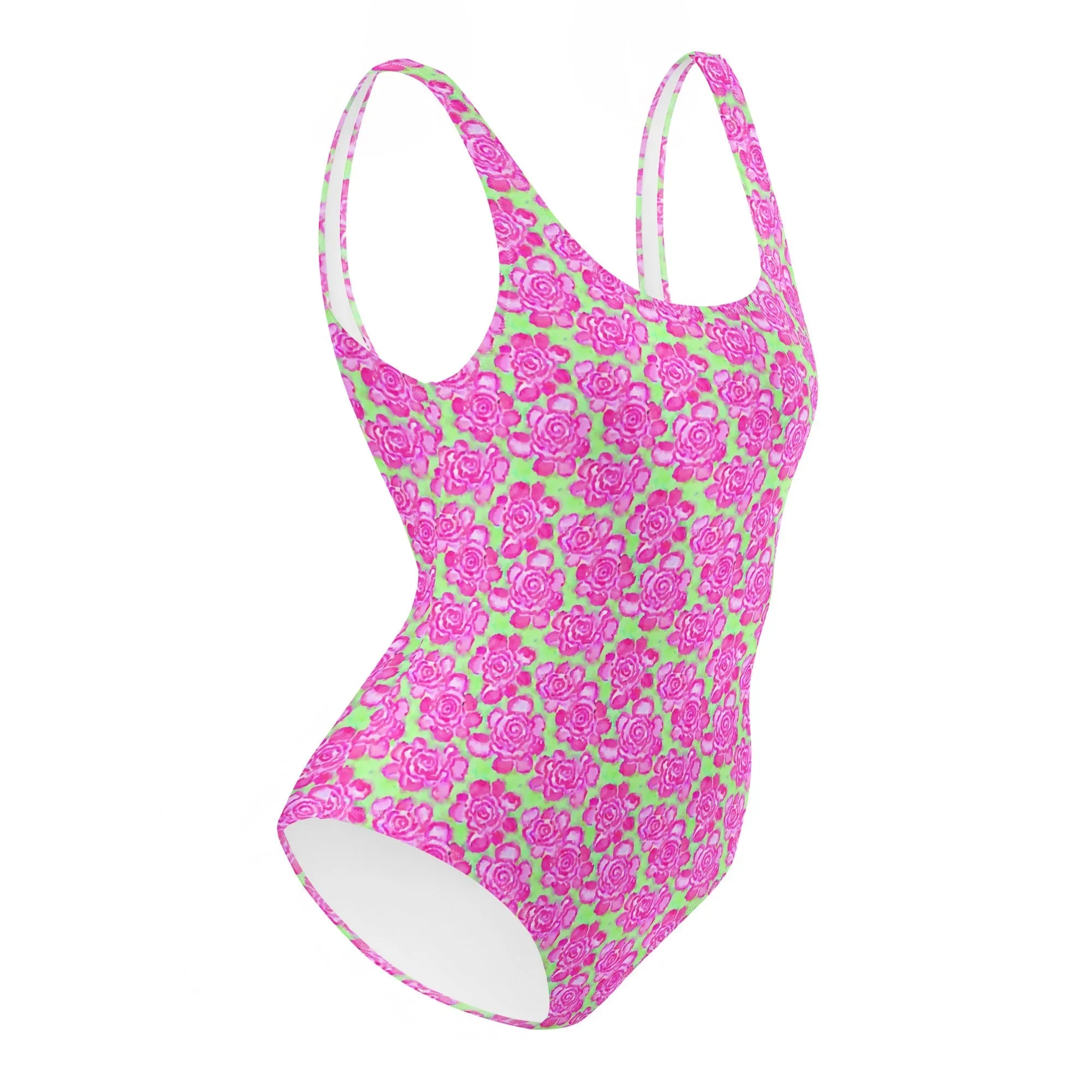 FLORIDA ECO ONE PIECE SWIMSUIT -PINKLIMA BLOOMS