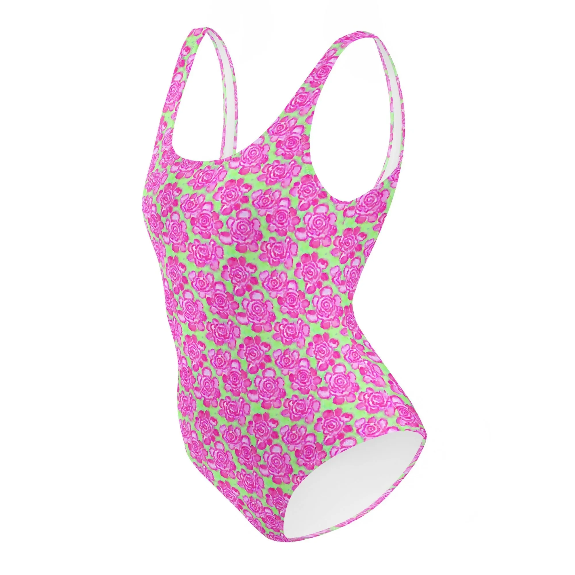 FLORIDA ECO ONE PIECE SWIMSUIT -PINKLIMA BLOOMS