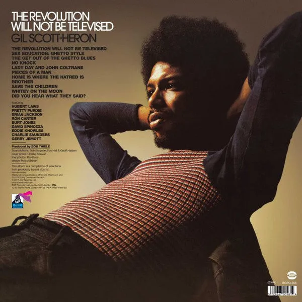 Gil Scott-Heron ~ The Revolution Will Not Be Televised