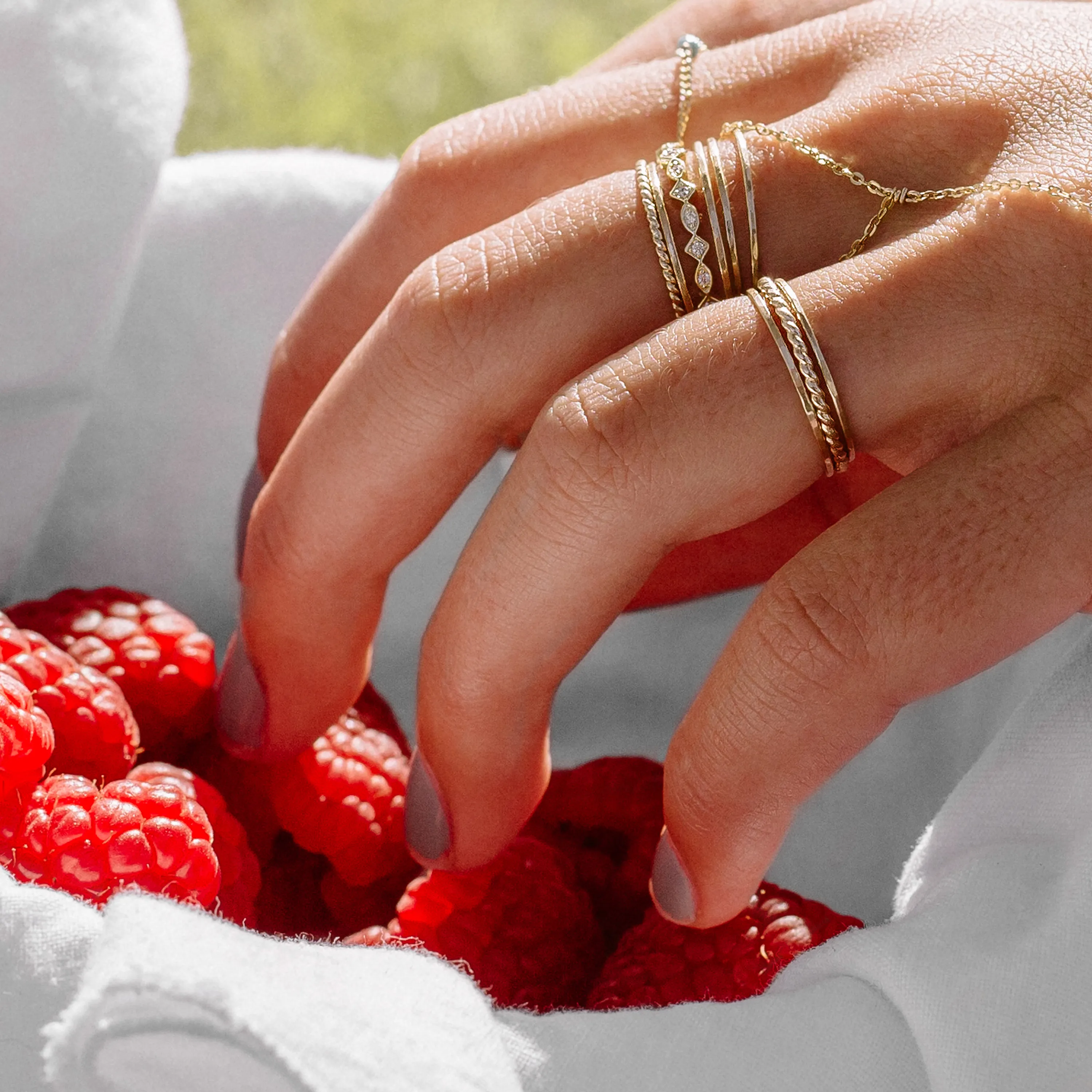 Hammered Rings