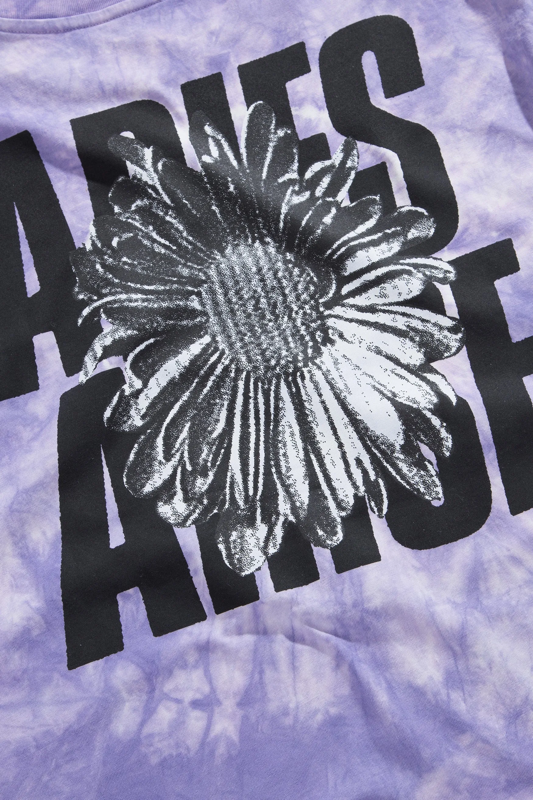 i-D Flower Tie Dye T