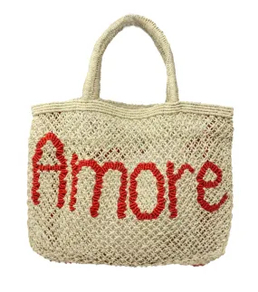 Jackson Large Jute AMORE Tote