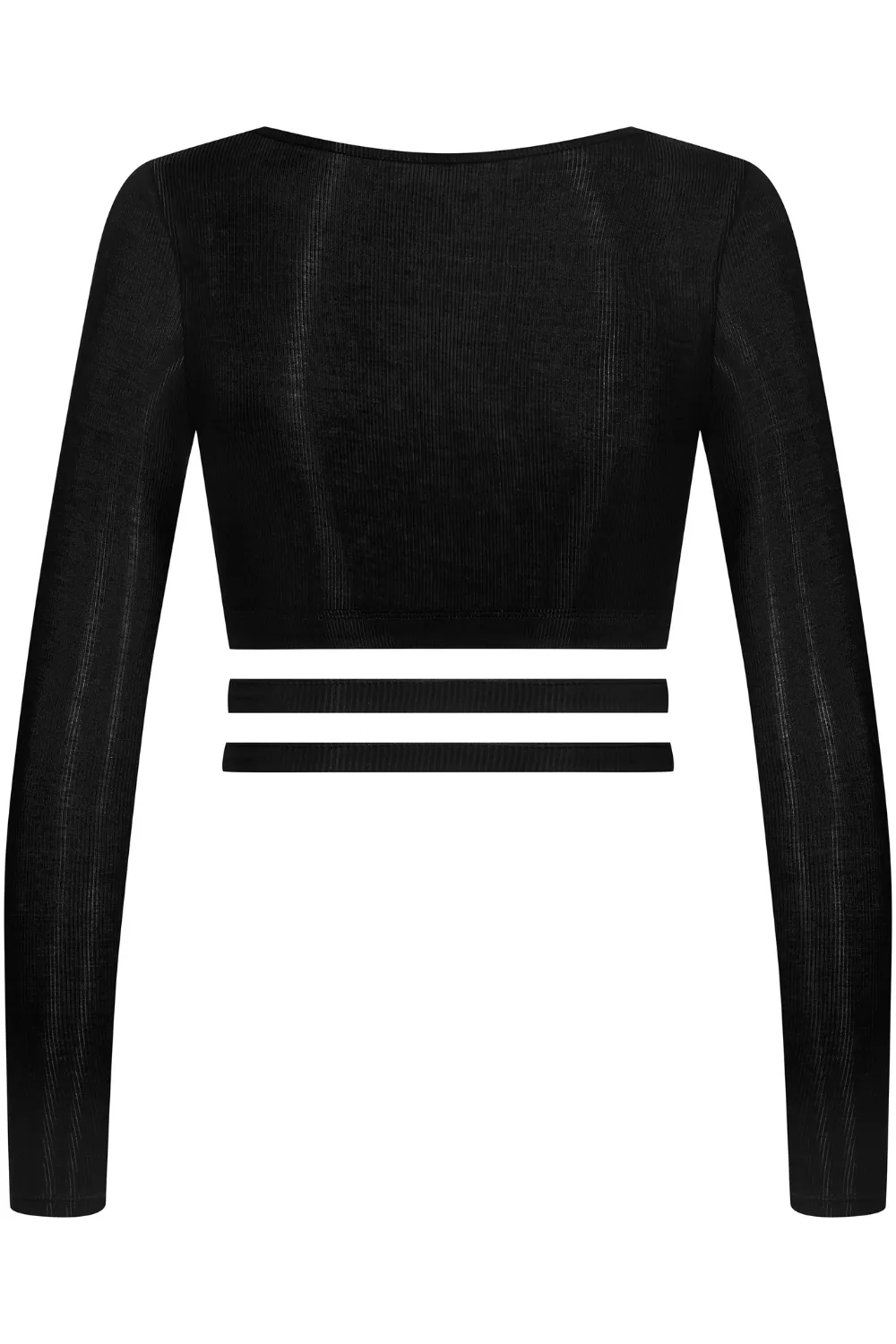 La Femme Amazone Long Sleeve Wrap Top