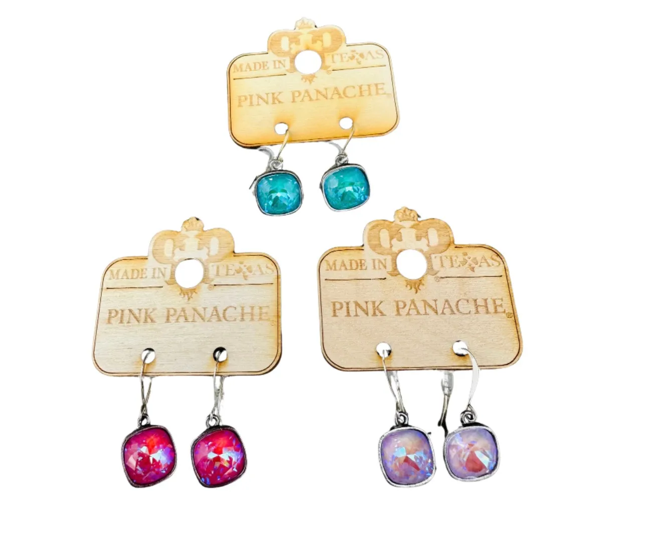 Laguna Summer Earrings - Pink Panache