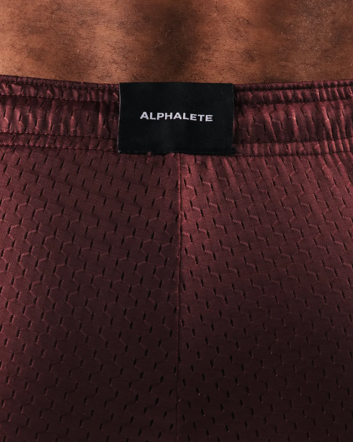 LDB More Mesh Short 6” - Burgundy