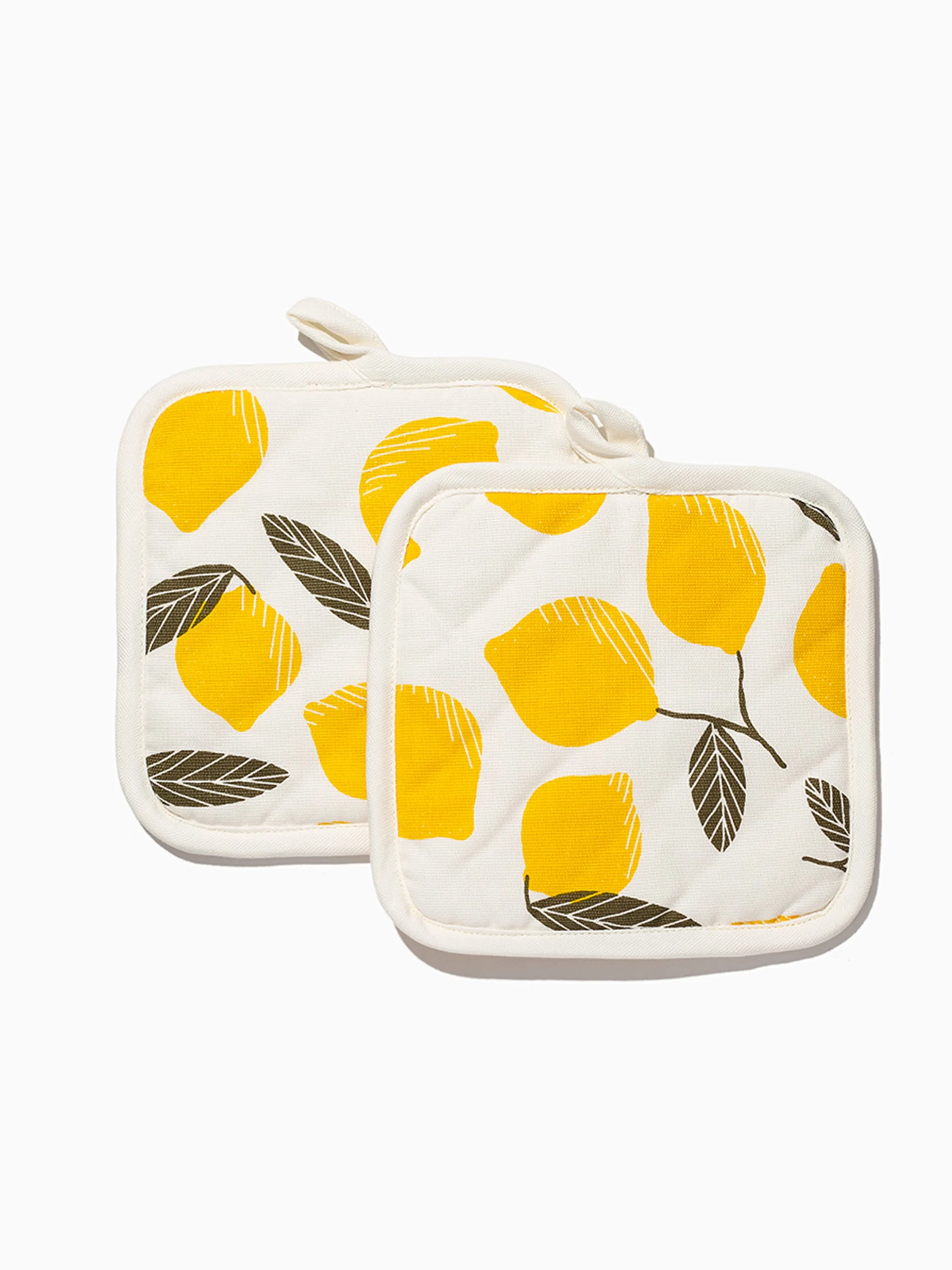 Lemon Pot Holder (Set of 2)