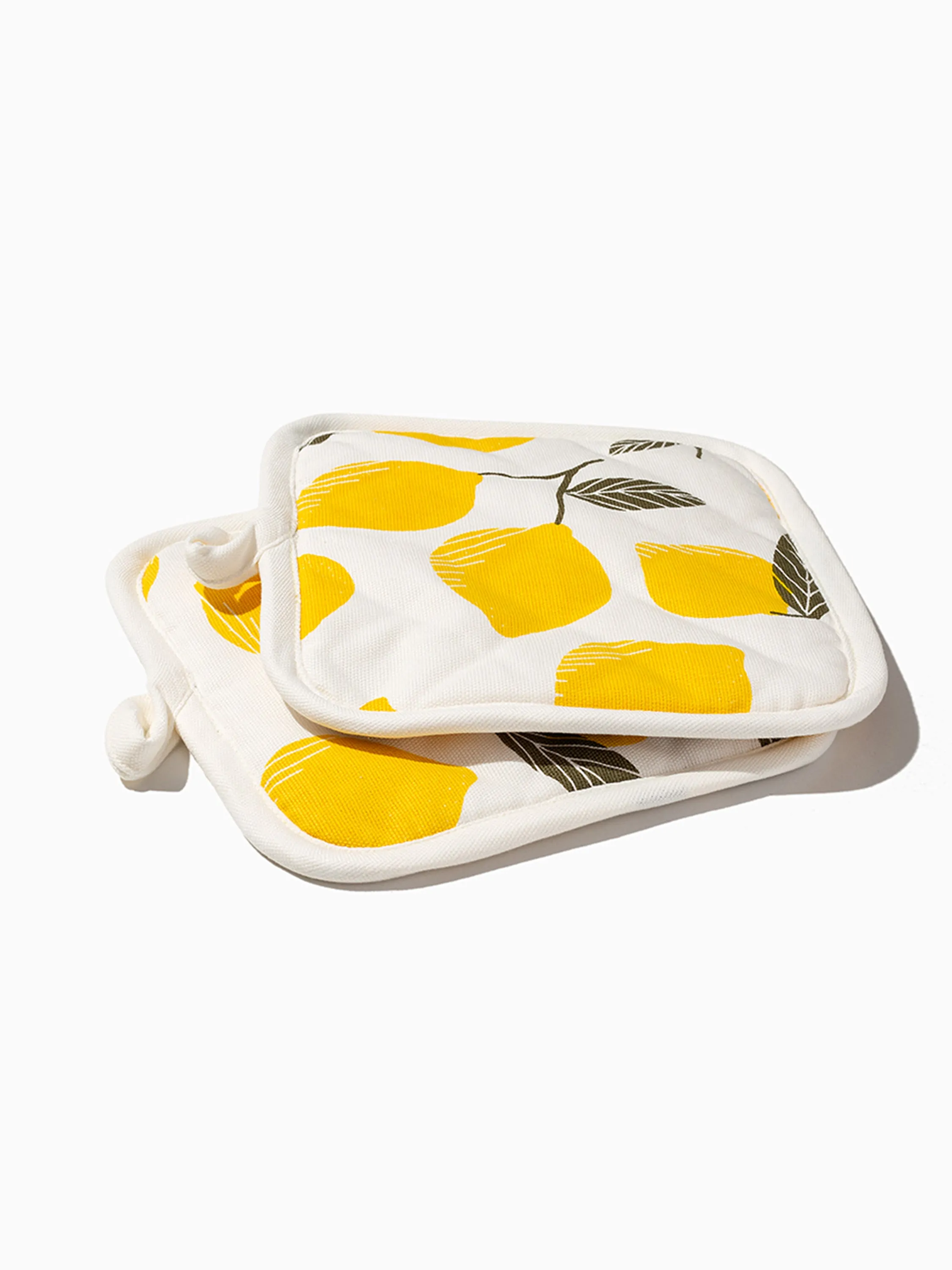 Lemon Pot Holder (Set of 2)