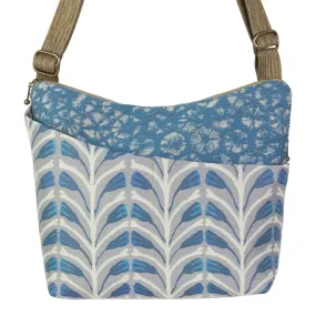 Maruca Cottage Bag in Blue Lily