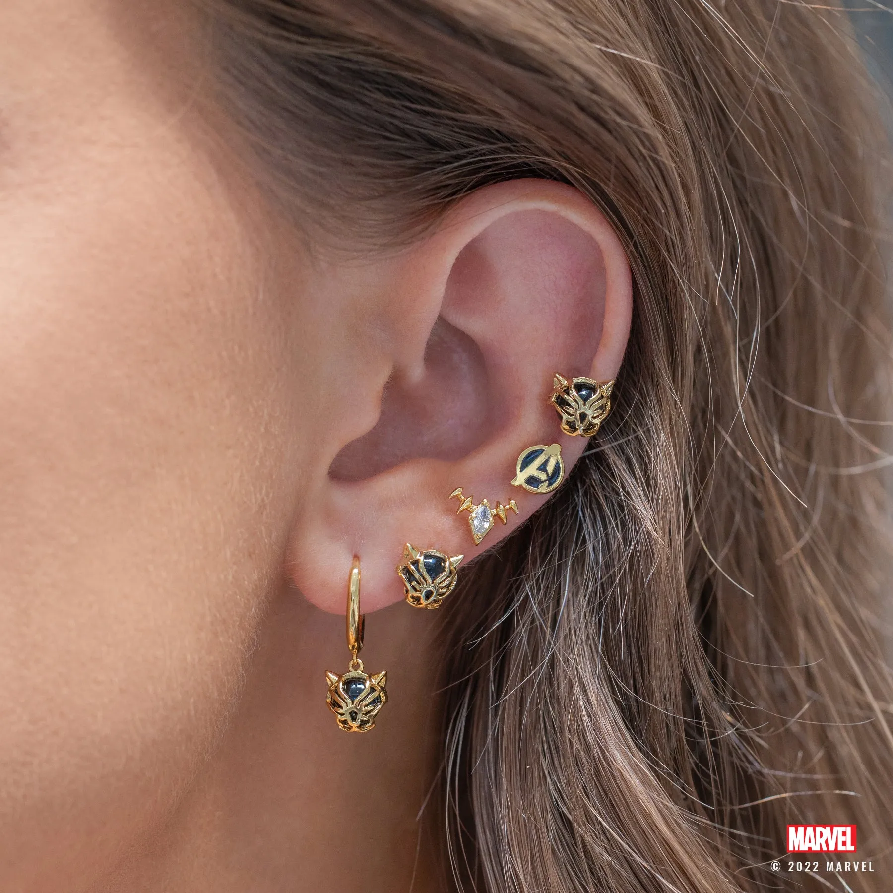 Marvel's Black Panther Studs