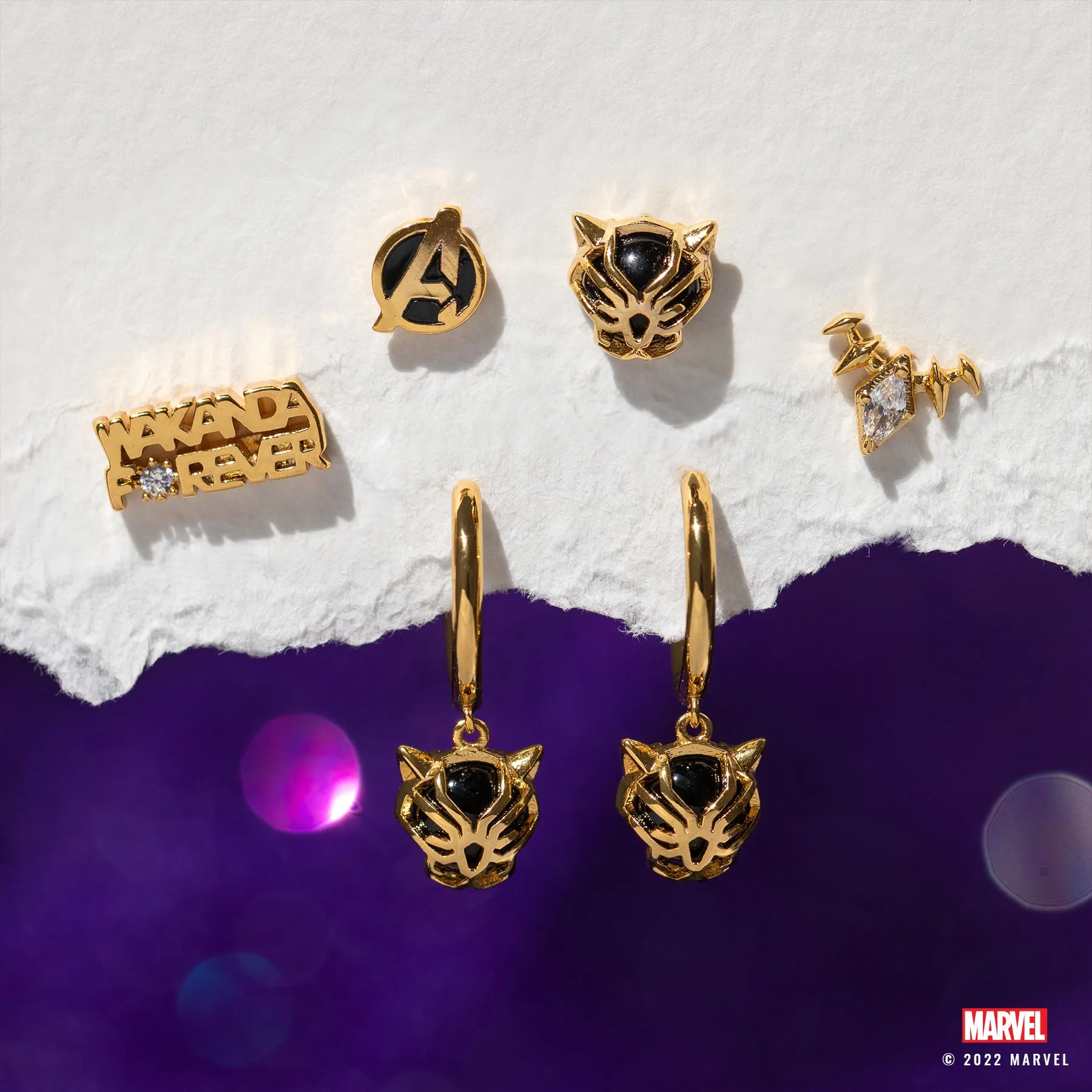 Marvel's Black Panther Studs