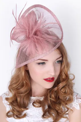 Mauve Victoria Fascinator