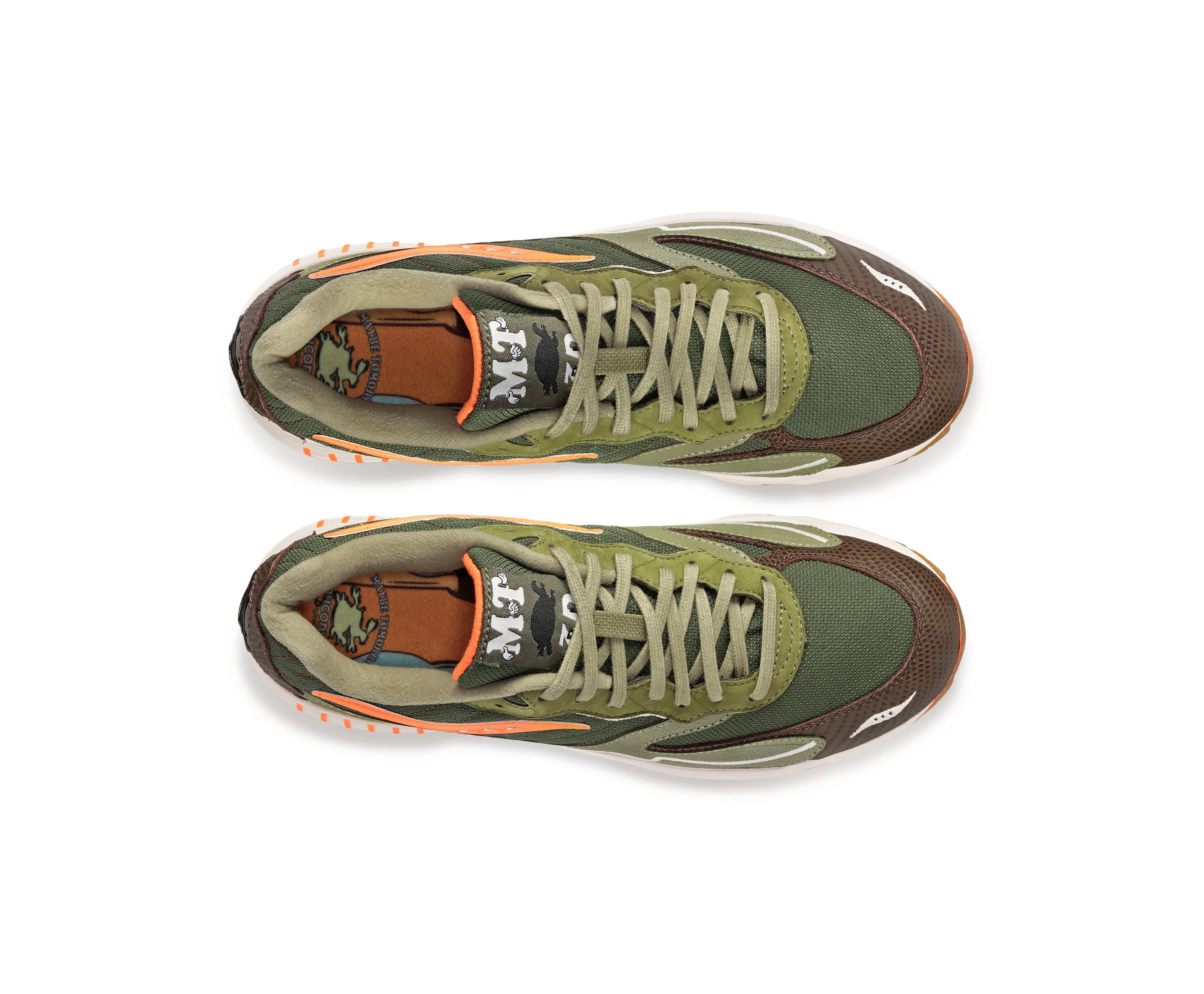 Maybe Tomorrow X Saucony Originals 3D Grid Hurricane Tortoise