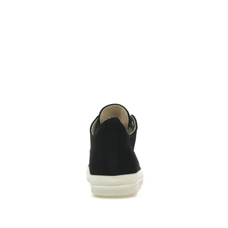 Men’s All-Season Canvas Shoes, Black Low-Top 