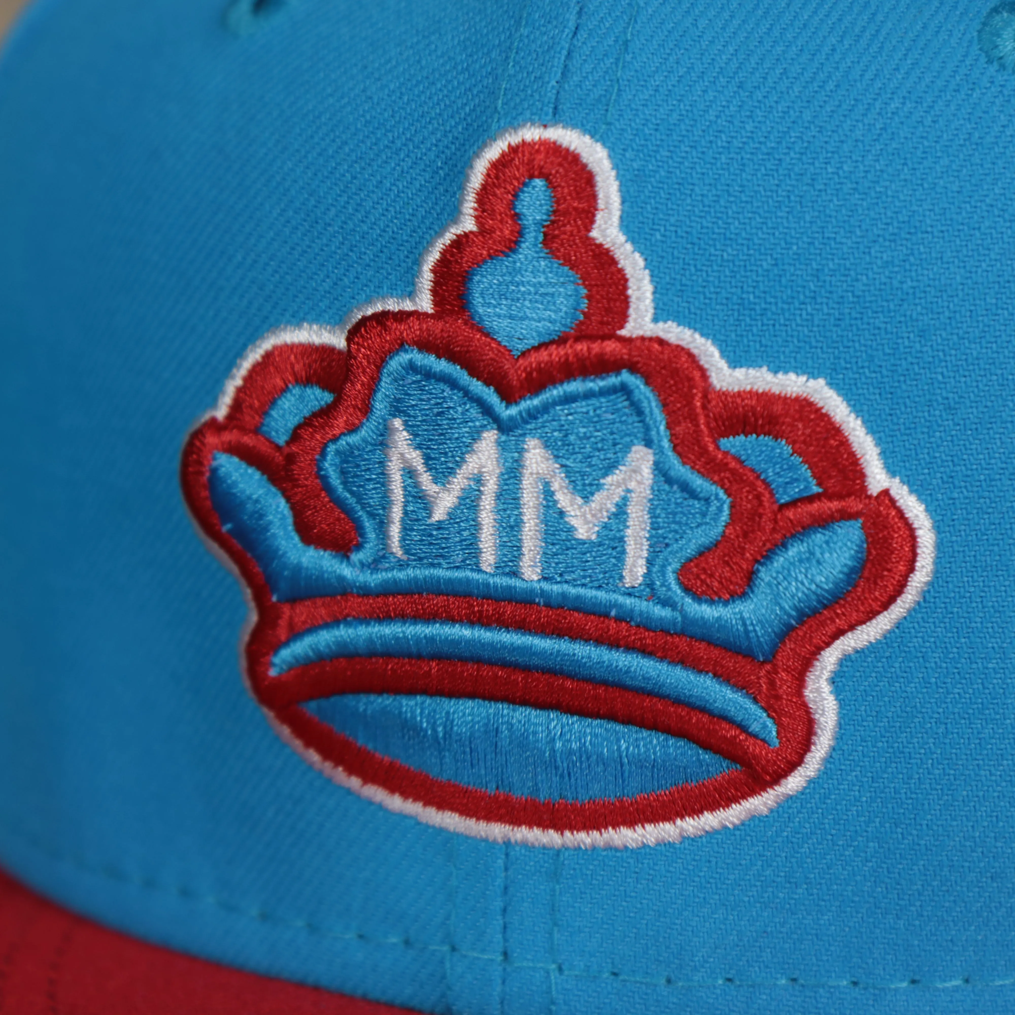 Miami Marlins MLB City Connect 2021 On-Field Side Patch 9Fifty Snapback | Blue