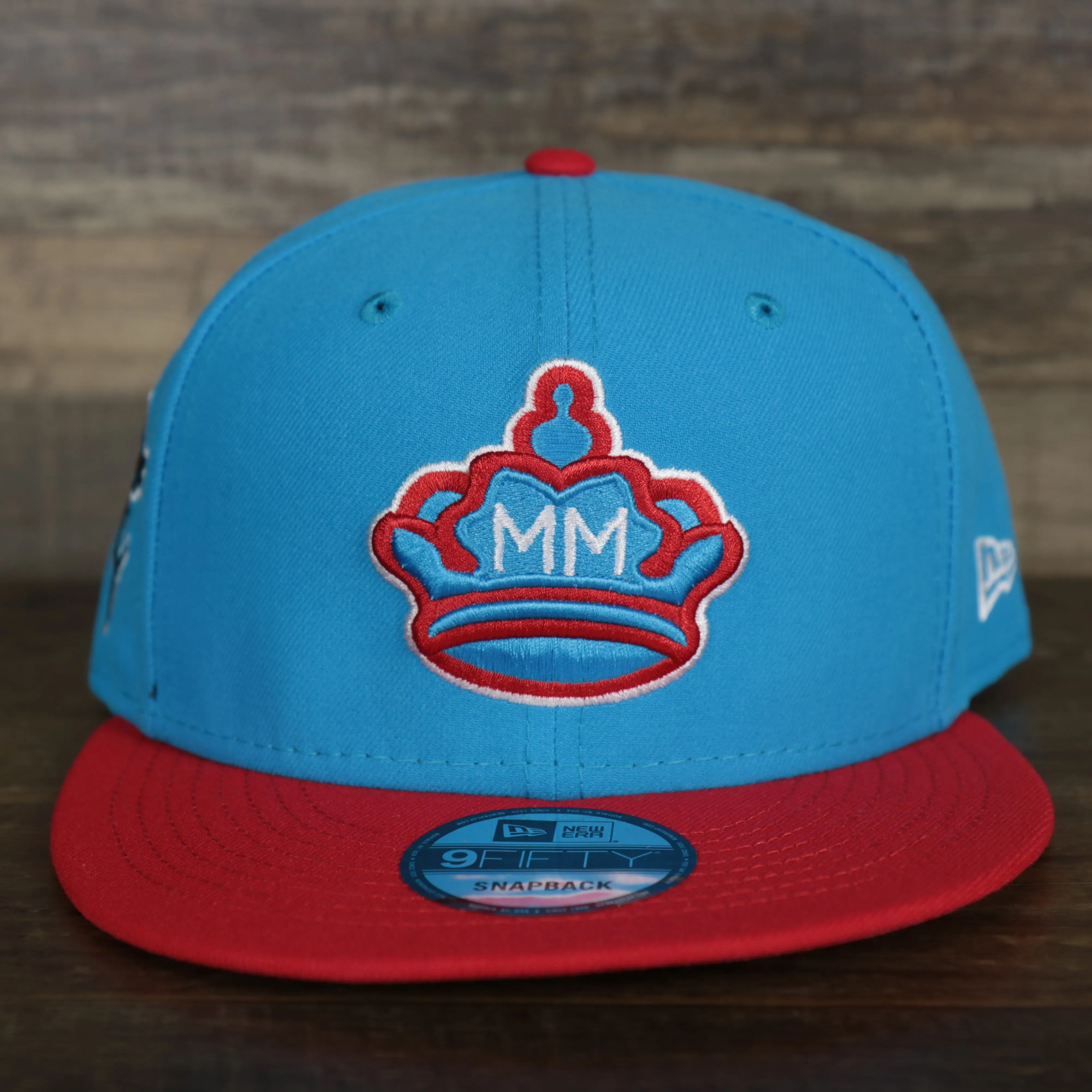 Miami Marlins MLB City Connect 2021 On-Field Side Patch 9Fifty Snapback | Blue