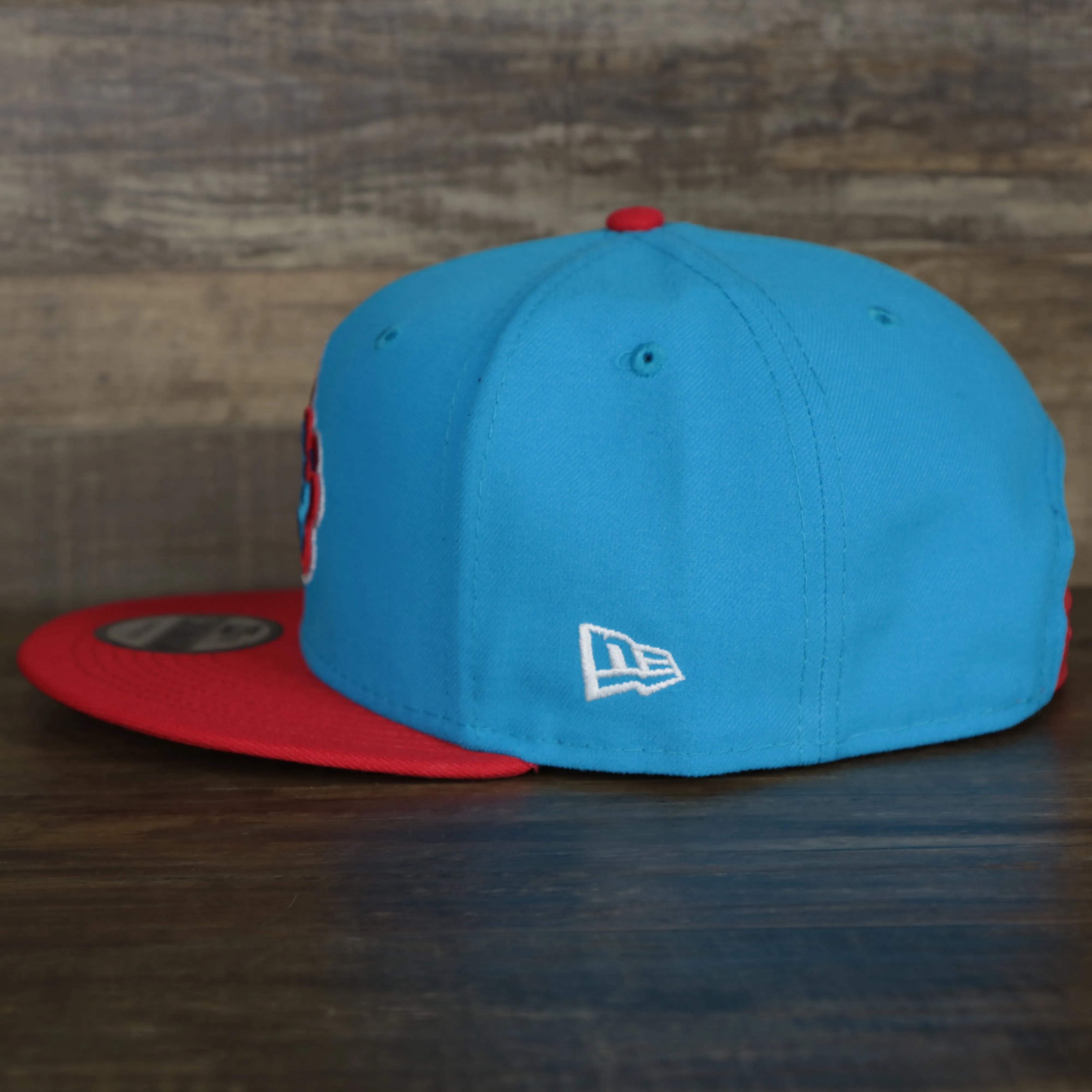 Miami Marlins MLB City Connect 2021 On-Field Side Patch 9Fifty Snapback | Blue