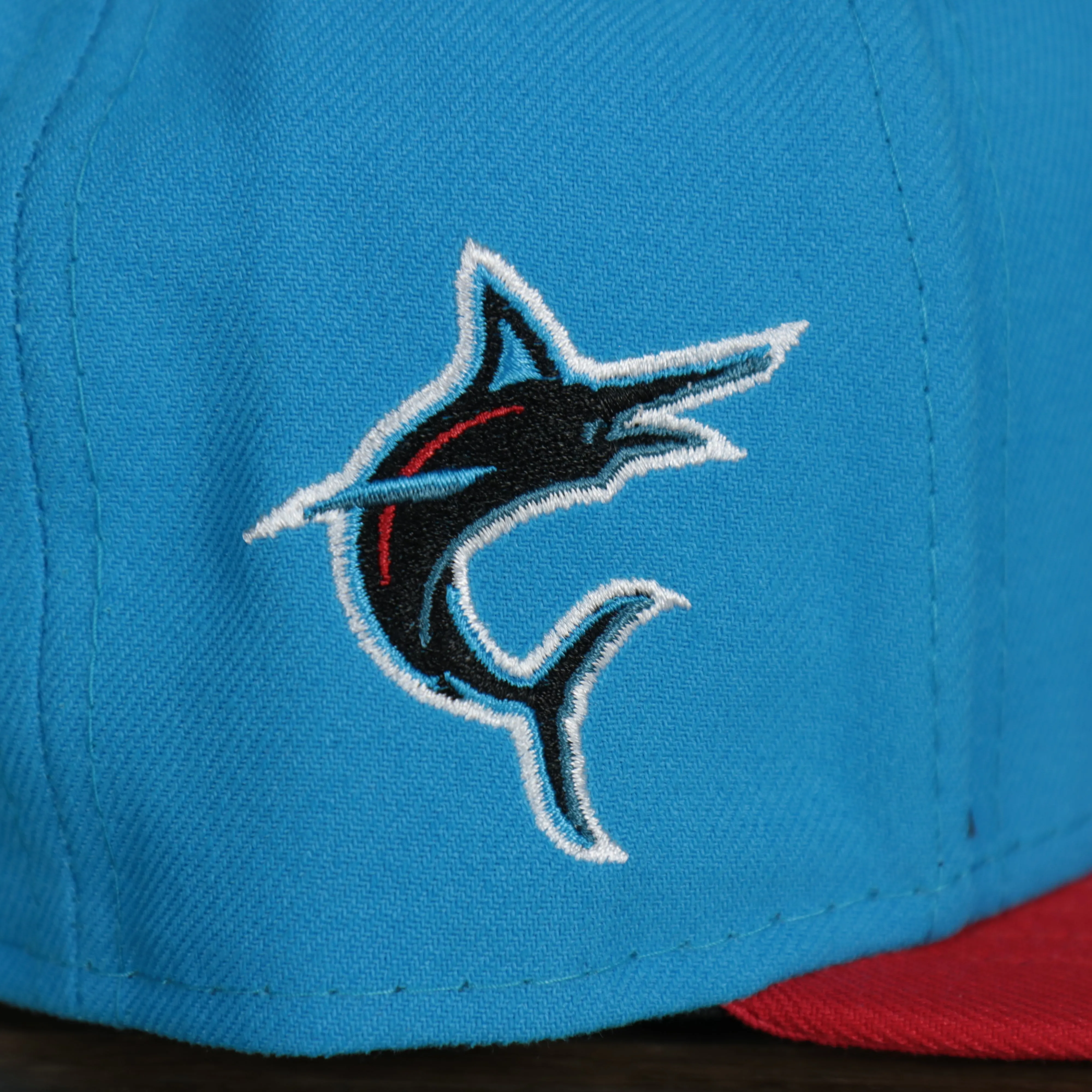 Miami Marlins MLB City Connect 2021 On-Field Side Patch 9Fifty Snapback | Blue