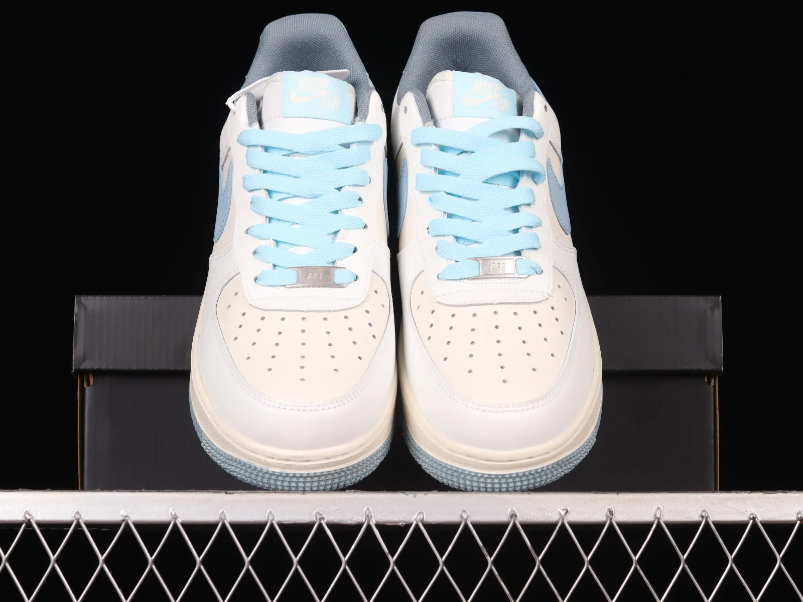 Nike Air Force 1 Flyleather Earth Day White Pink Blue CW3388-202