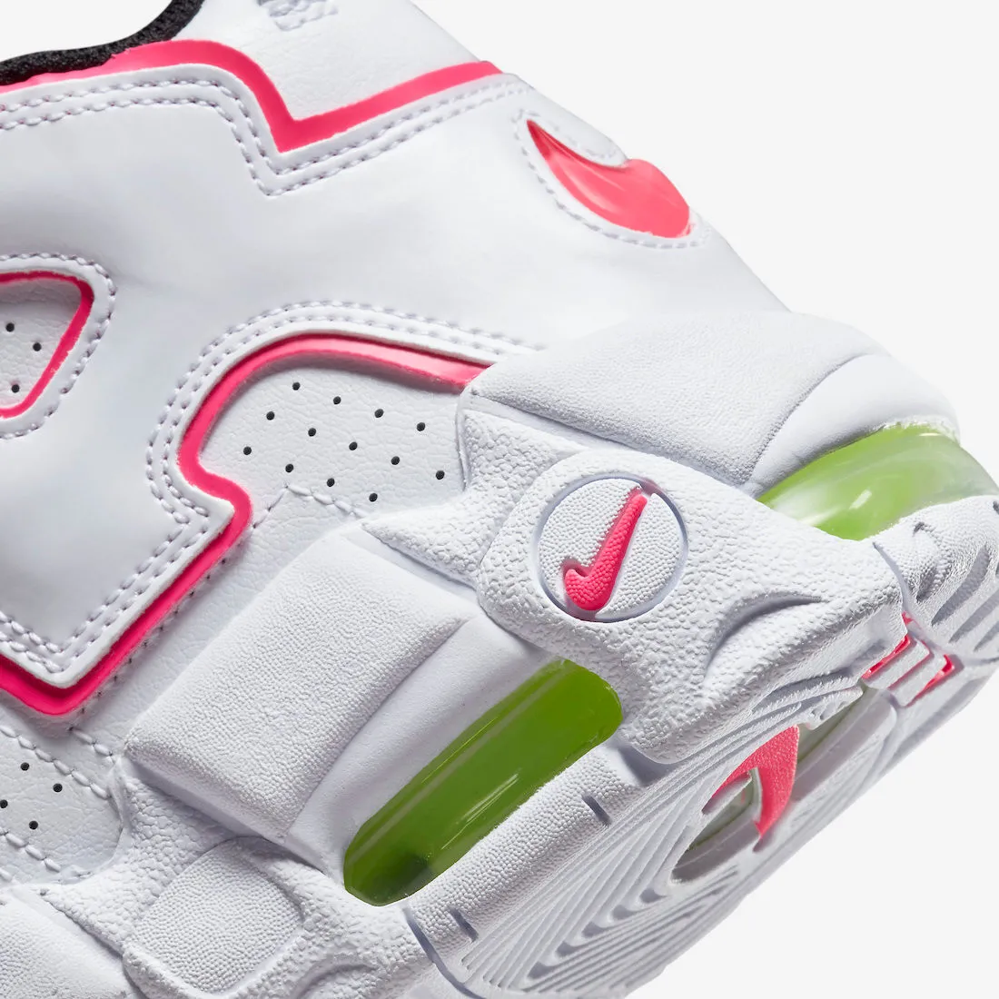 Nike Air More Uptempo Electric White Volt Hyper Pink Black FD0865-100