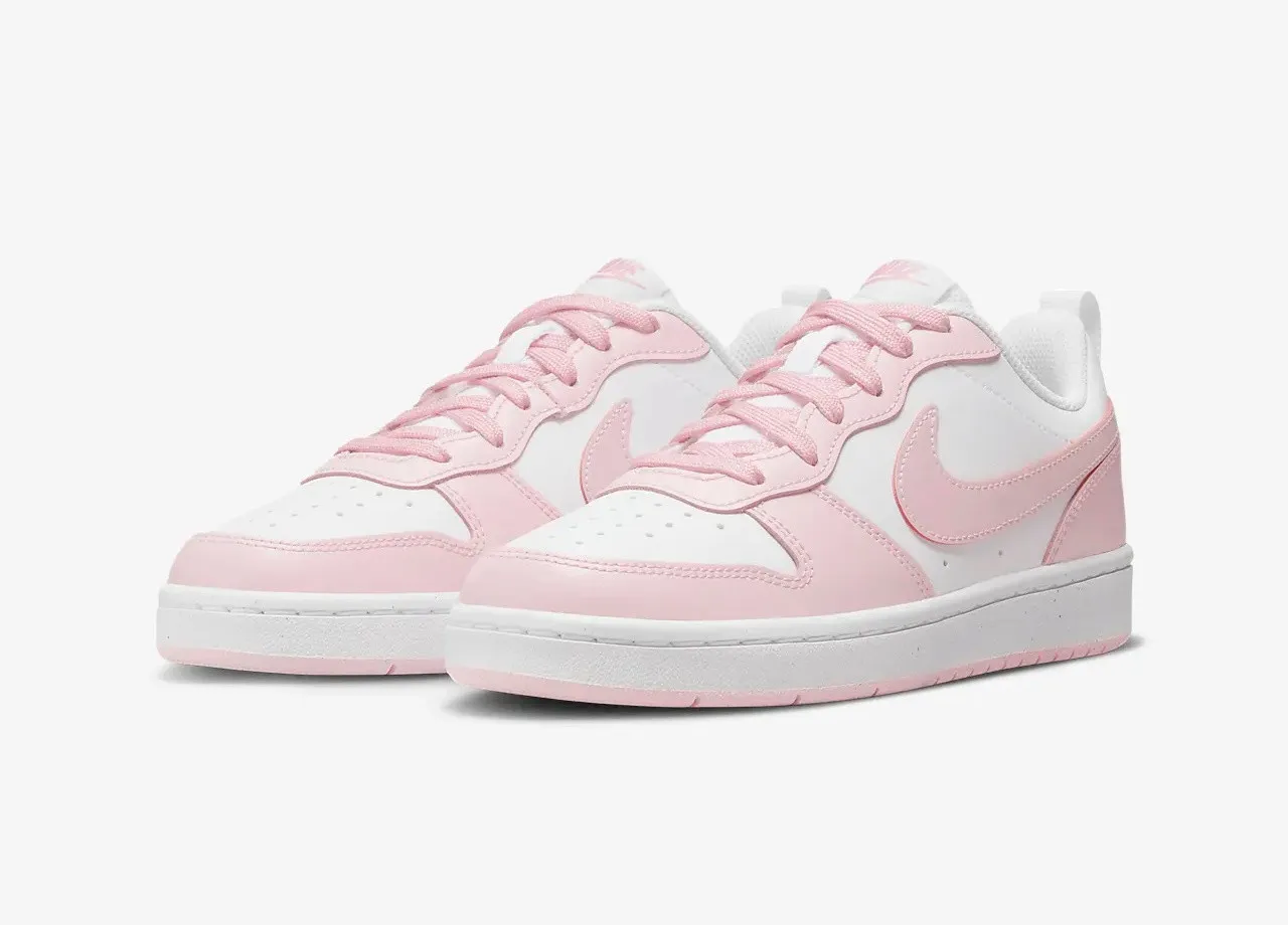 Nike Court Borough Low 2 SE White Pink Foam DQ0492-100