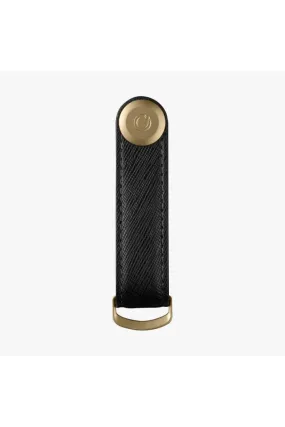 Orbitkey - Key Organiser Saffiano Leather - Black