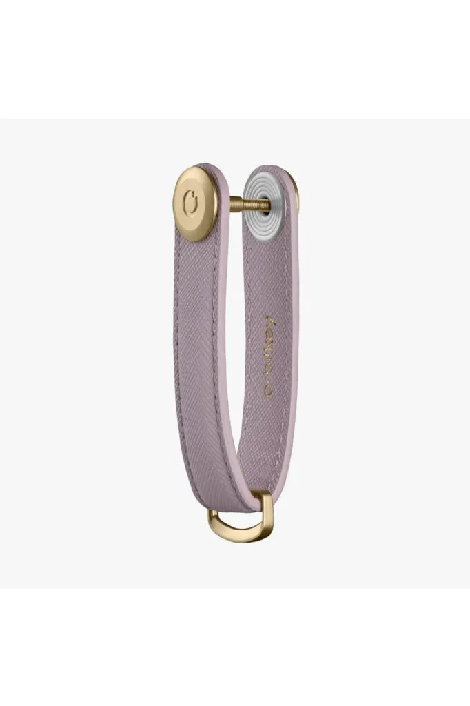 Orbitkey - Key Organiser Saffiano Leather - Lilac