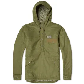 Patagonia Reclaimed Wool Snap-T PulloverFatigue Green