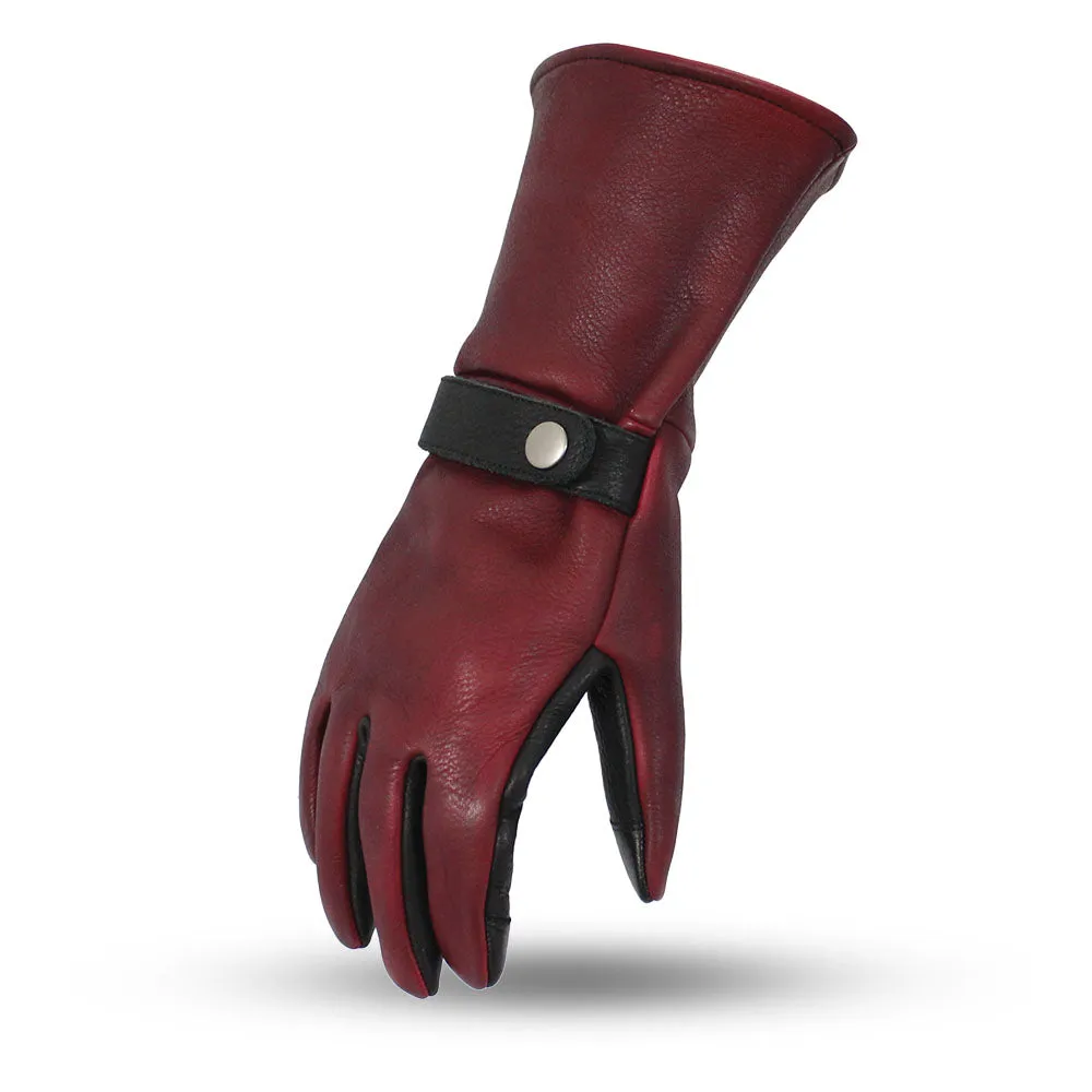 Phenom Men's Motorcycle Leather Gauntlet