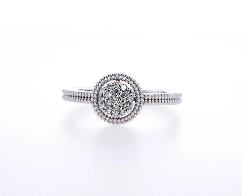 Promise Cluster Diamond Ring