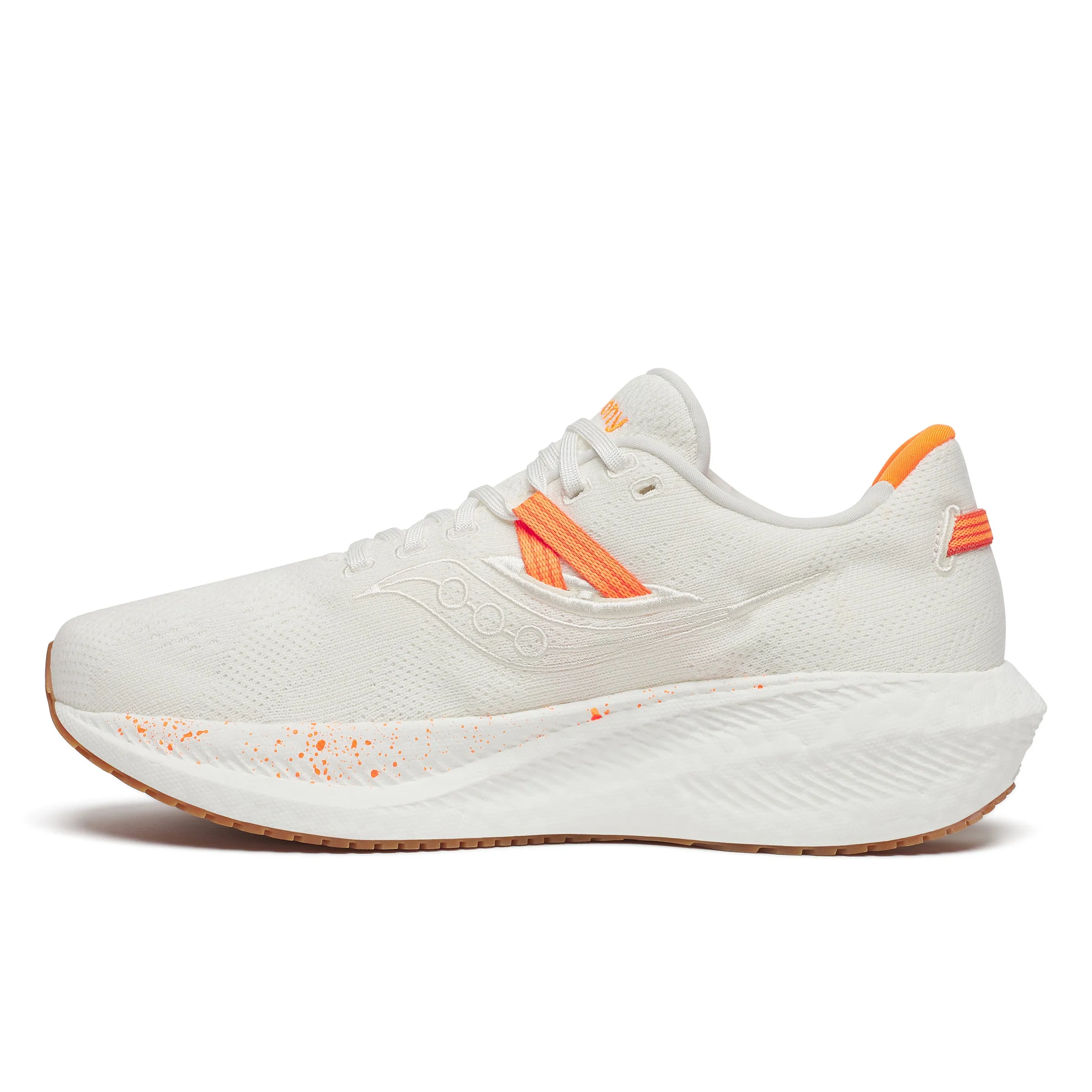 Saucony Men's Triumph RFG Running Shoes White / Viziorange