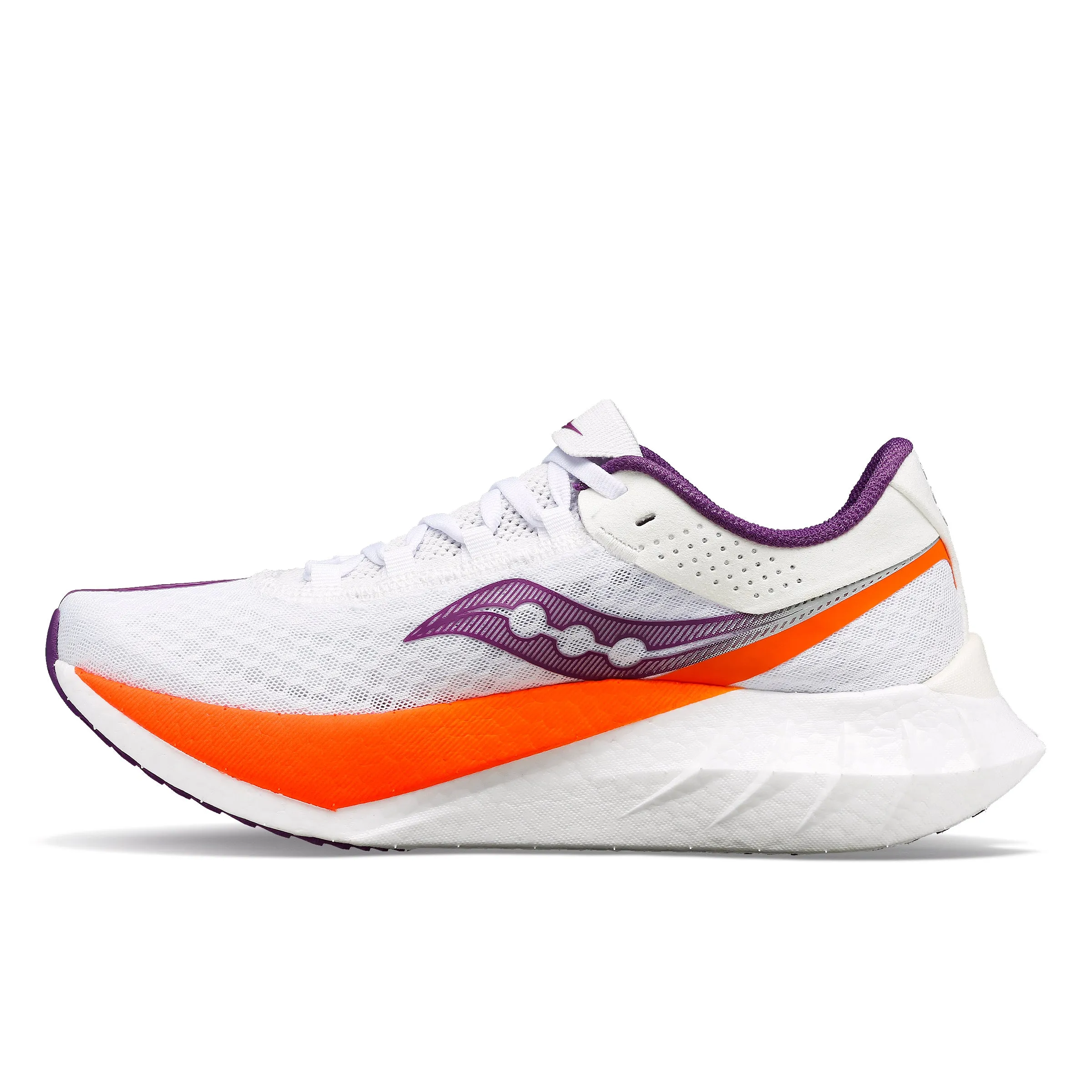 Saucony Women's Endorphin Pro 4 Running Shoes White / Violet