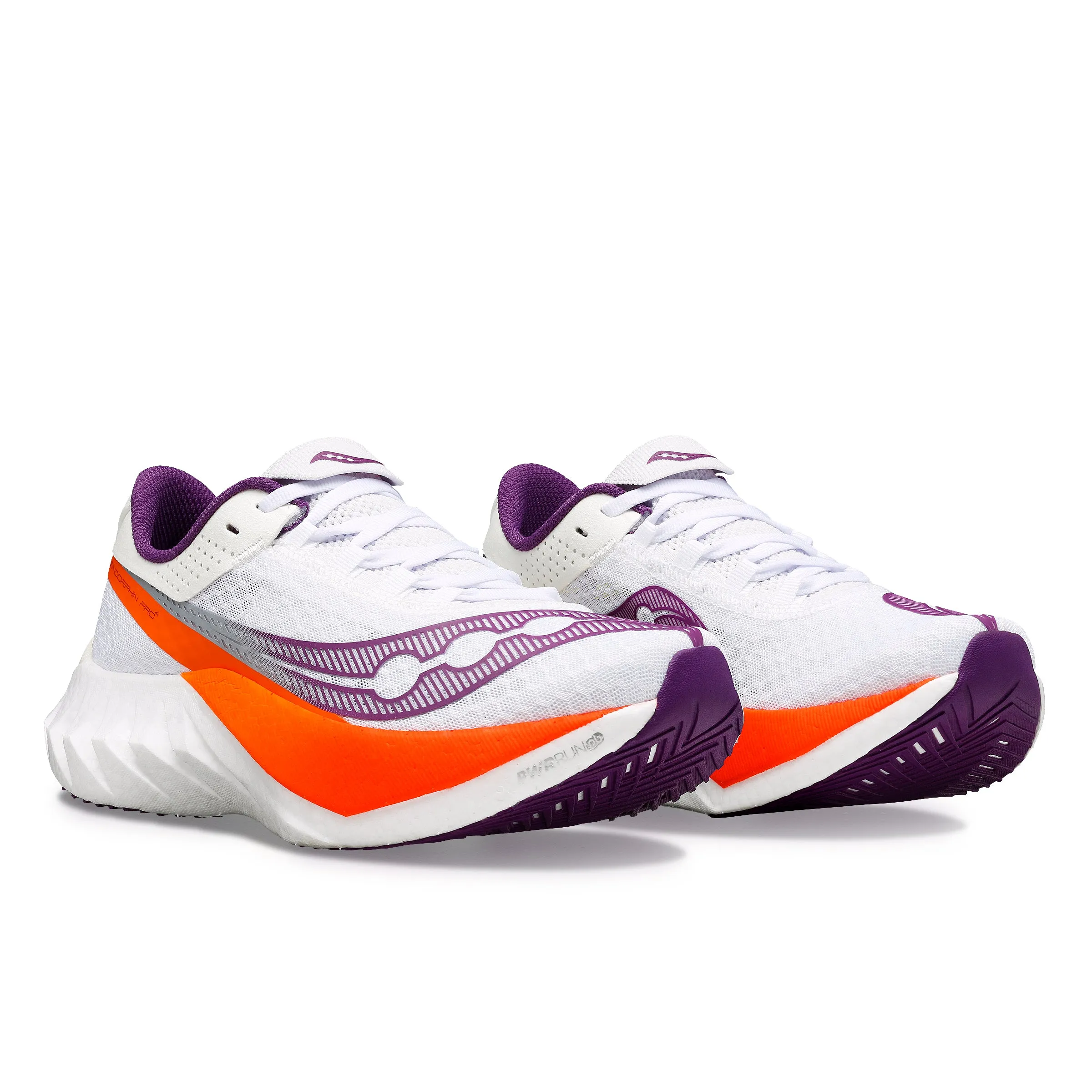 Saucony Women's Endorphin Pro 4 Running Shoes White / Violet