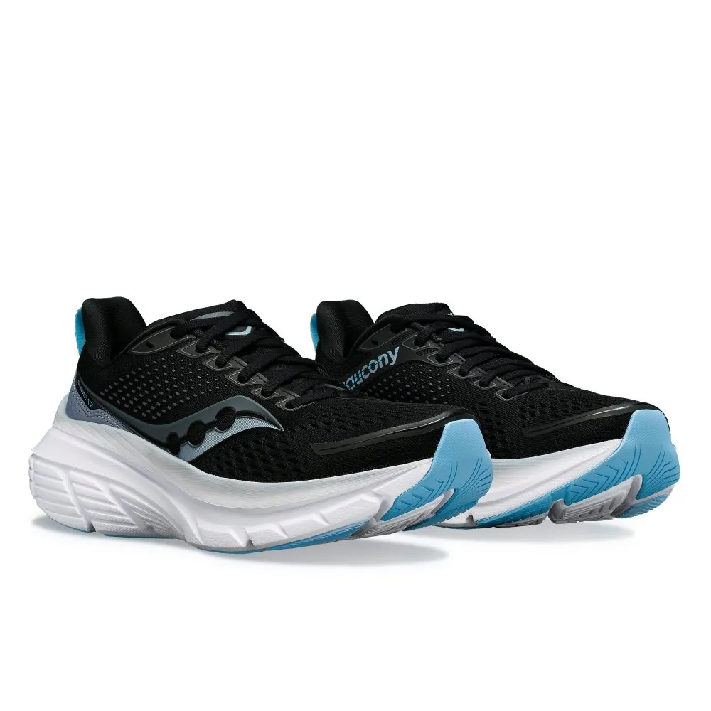 Saucony Women's Guide 17 - Black/Fog (Wide Width)