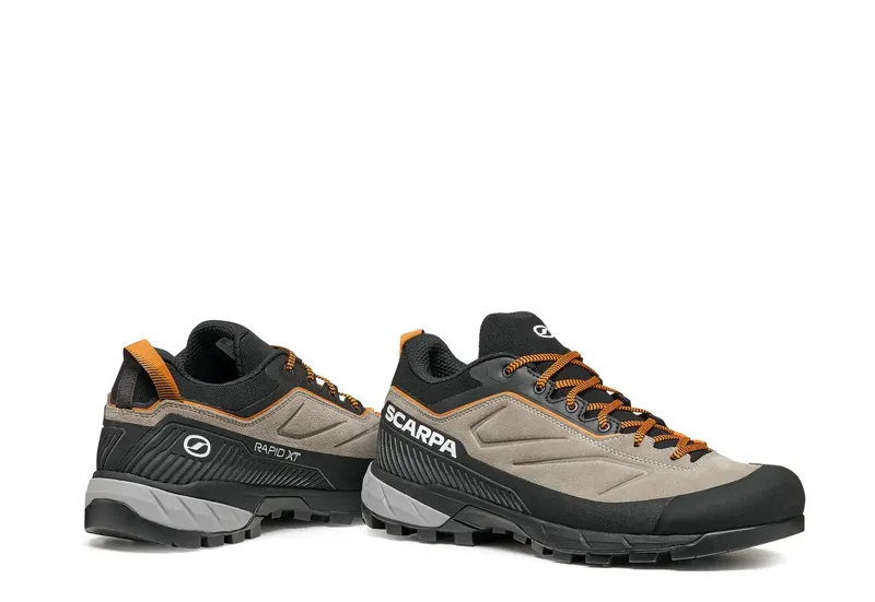 Scarpa Men's Rapid XT Taupe/Rust Orange