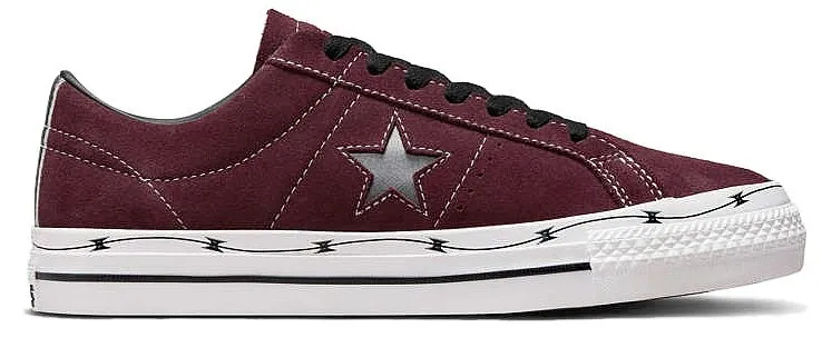 shoes Converse Cons One Star Pro Razor Wire OX - A05091/Deep Bordeaux/Black/White