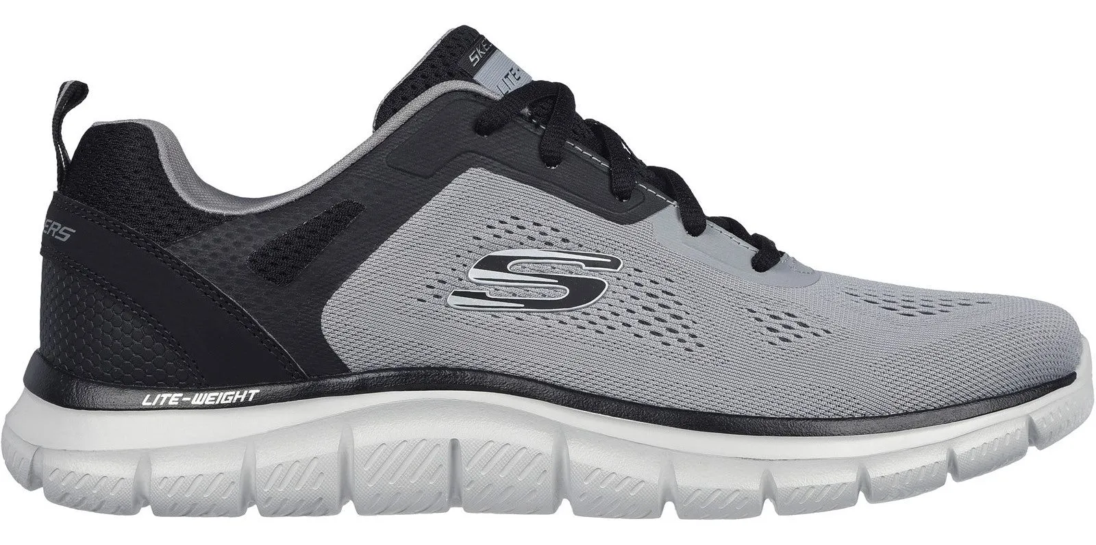 Skechers 232698 Track Broader Mens Lace Up Trainer