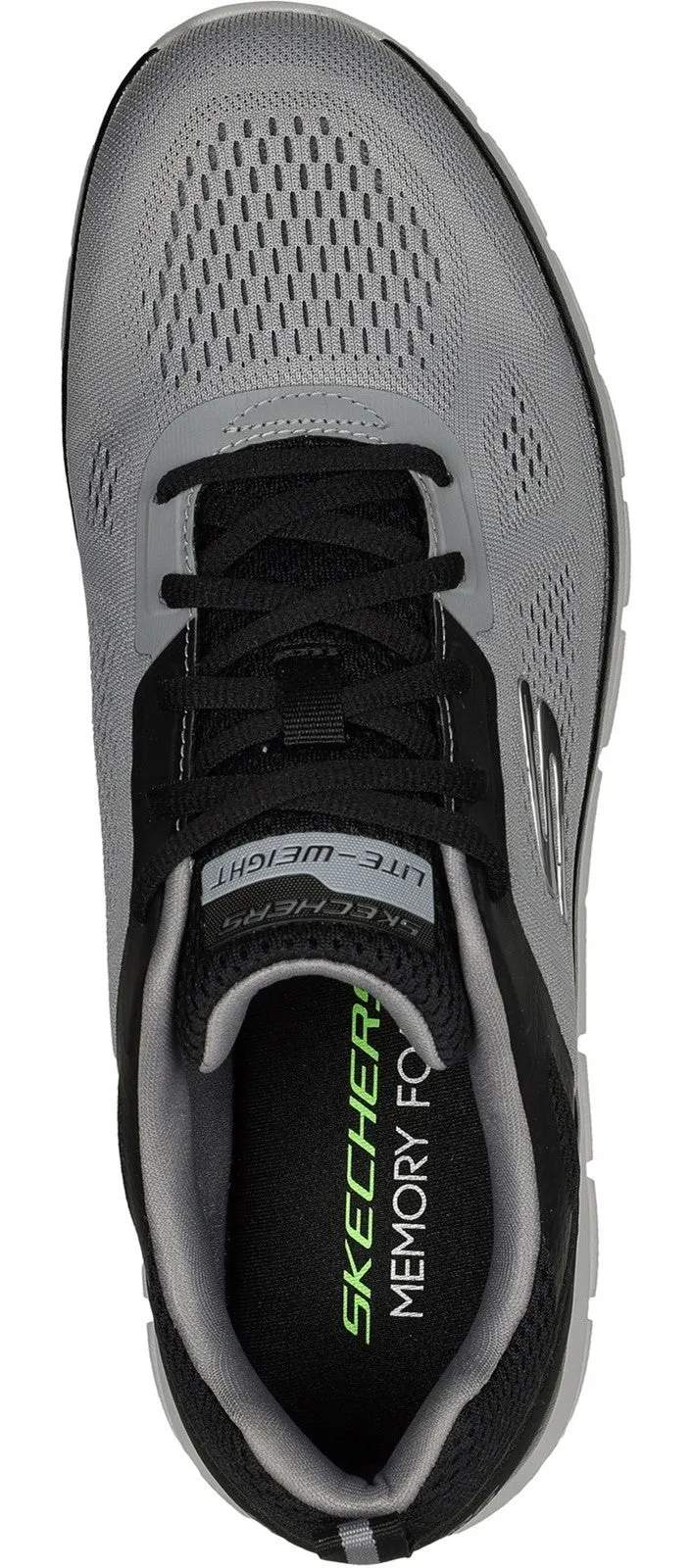 Skechers 232698 Track Broader Mens Lace Up Trainer