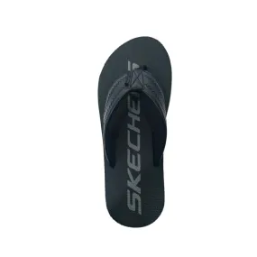 SKECHERS Men's Courtwald India Sandal (Black)