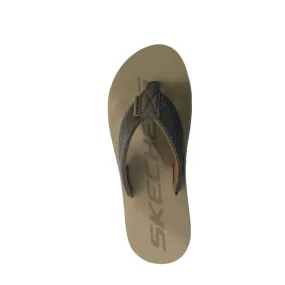 SKECHERS Men's Courtwald India Sandal (Taupe)